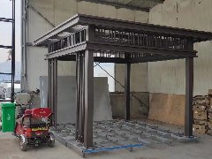 长春凉亭工厂实景拍摄
