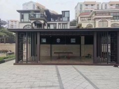 长春铝合金凉亭实景拍摄